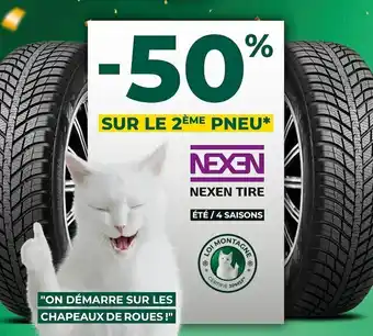 Feu Vert Nexen pneus nexen offre