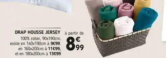 Drap housse jersey