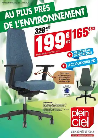 Plein ciel Fauteuil Bjarg offre