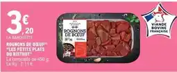 E.Leclerc Rognons de boeuf les petits plats du bistrout offre
