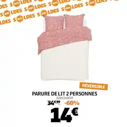 Gifi Parure de lit 2 personnes offre