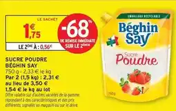 Intermarché Express Signal - sucre poudre offre