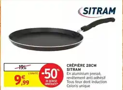 Intermarché Express Sitram - crêpière 28cm offre