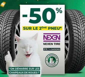 Feu Vert Nexen pneus nexen offre