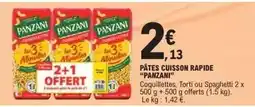 E.Leclerc Panzani - pates cuisson rapide offre