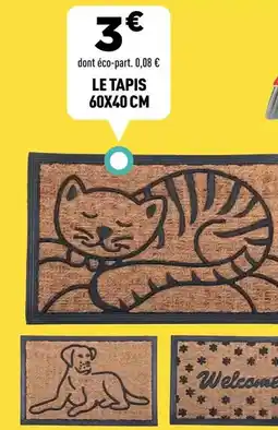 Centrakor Le tapis 60x40 cm offre
