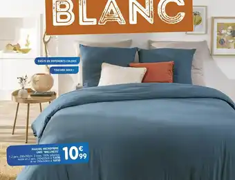 L'incroyable Parure microfibre unie ‘wellness’ offre