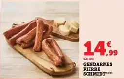 Hyper U Pierre schmidt - gendarmes offre