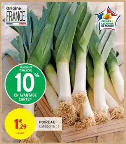 Intermarché POIREAU offre