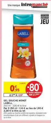 Intermarché GEL DOUCHE MONOÏ offre