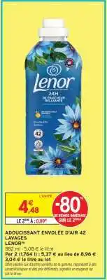 Intermarché ADOUCISSANT ENVOLÉE D'AIR 42 LAVAGES offre