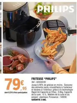 E.Leclerc FRITEUSE PHILIPS offre