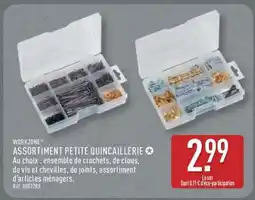 ALDI ASSORTIMENT PETITE QUINCAILLERIE offre