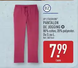 ALDI PANTALON DE JOGGING offre