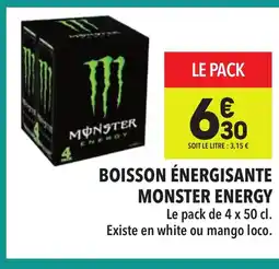 Supeco MONSTER ENERGY Boisson énergisante offre
