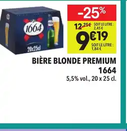 Supeco 1664 Bière blonde premium offre