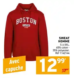 Trafic Sweat homme offre
