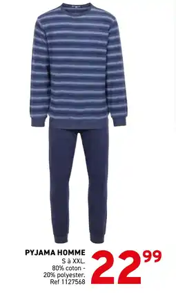 Trafic Pyjama homme offre