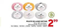 Trafic Pelote de laine softine offre