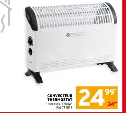 Trafic Convecteur thermostat offre