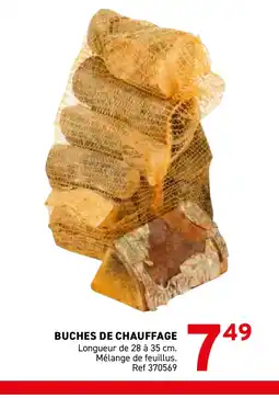 Trafic Buches de chauffage offre