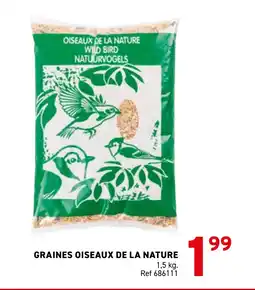 Trafic Graines oiseaux de la nature offre