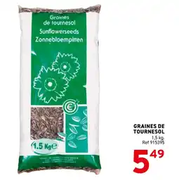 Trafic Graines de tournesol offre