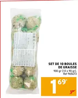 Trafic Set de 10 boules de graisse offre