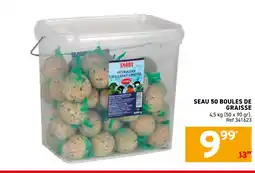 Trafic Seau 50 boules de graisse offre