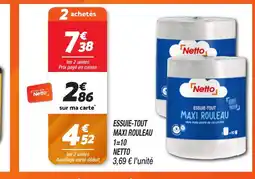Netto NETTO Essuie-tout maxi rouleau offre