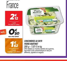 Netto PIERRE MARTINET Concombres au skyr offre