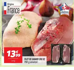 Netto Filet de canard cru x2 offre