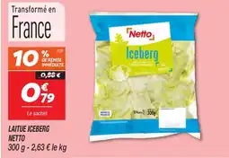 Netto NETTO Laitue iceberg offre