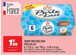 Netto Yaourt prix choc coco offre