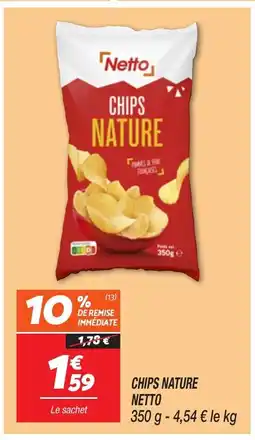 Netto NETTO Chips nature offre