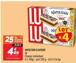 Netto LU Napolitain classique offre
