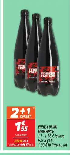 Netto Energy drink megaforce offre