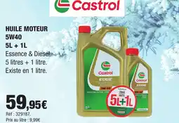 Autobacs CASTROL Huile moteur offre