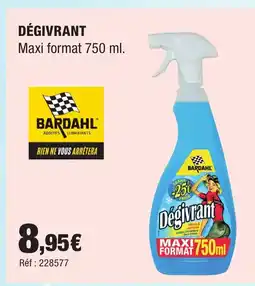 Autobacs BARDAHL Dégivrant offre