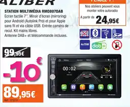 Autobacs Station multimédia rmd807dab offre