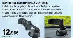 Autobacs Support de smartphone à ventouse offre