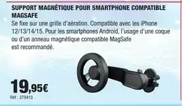Autobacs Support magnétique pour smartphone compatible magsafe offre