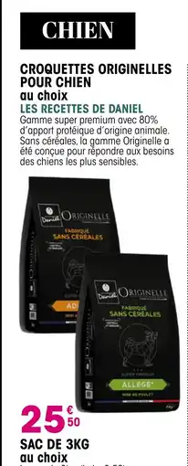 Croque Gel LES RECETTES DE DANIEL Croquettes originelles pour chien offre