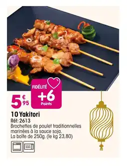 Croque Gel 10 Yakitori offre