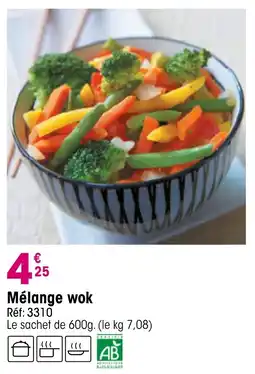 Croque Gel Mélange wok offre