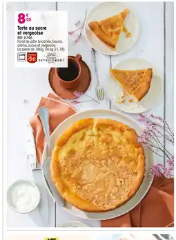 Croque Gel Tarte au sucre et vergeoise offre