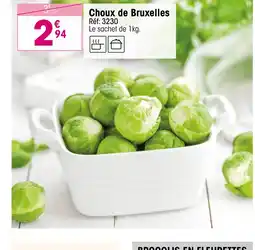 Croque Gel Choux de Bruxelles offre