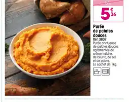 Croque Gel Purée de patates douces offre