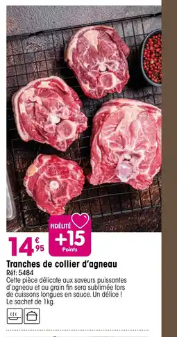 Croque Gel Tranches de collier d'agneau offre