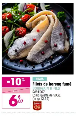 Croque Gel Filets de hareng fumé offre